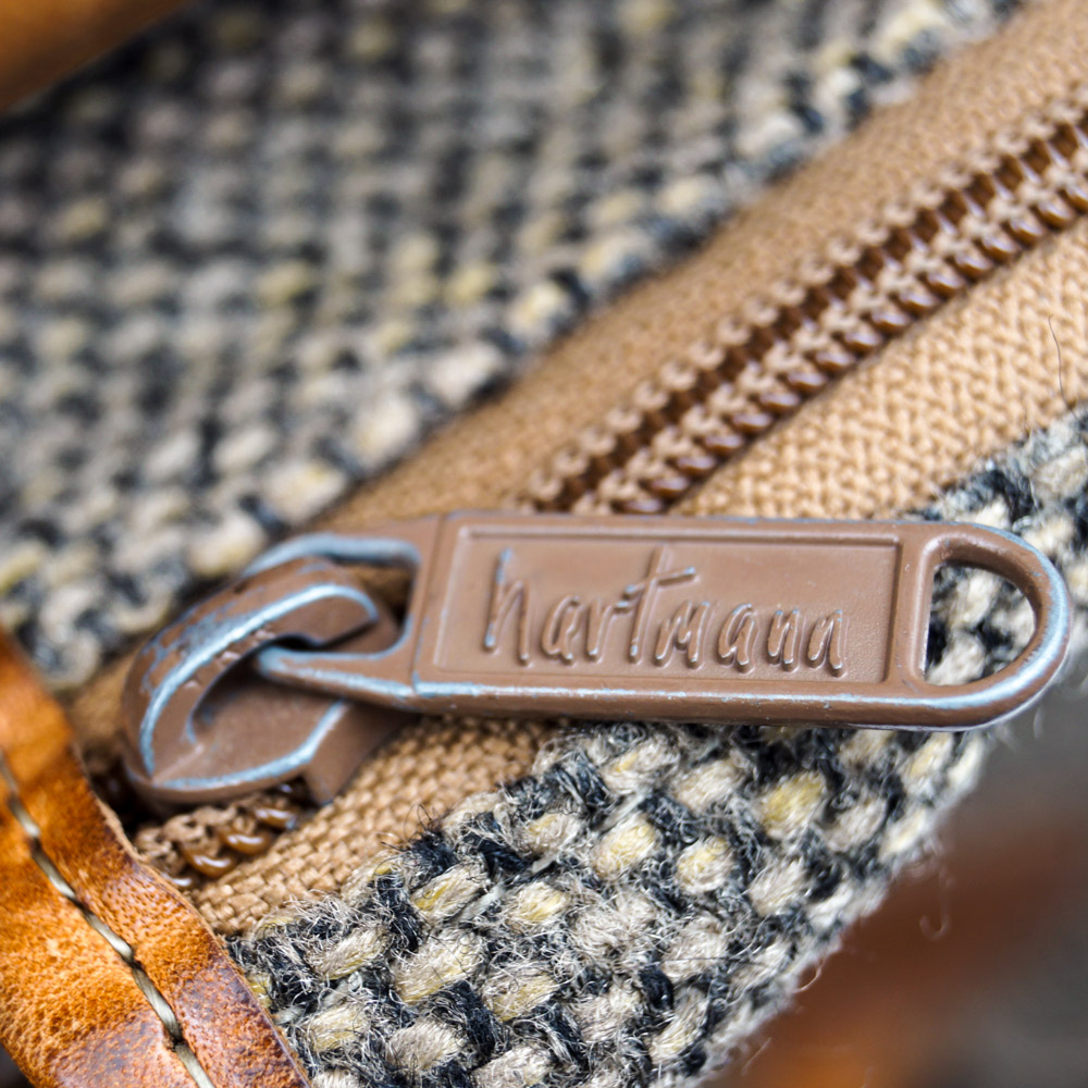 Hartmann Tweed Suitcase and Garment Bag