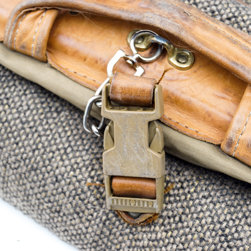 Hartmann Tweed Suitcase and Garment Bag