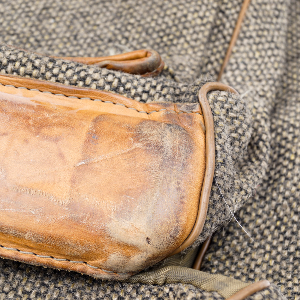 Hartmann Tweed Suitcase and Garment Bag