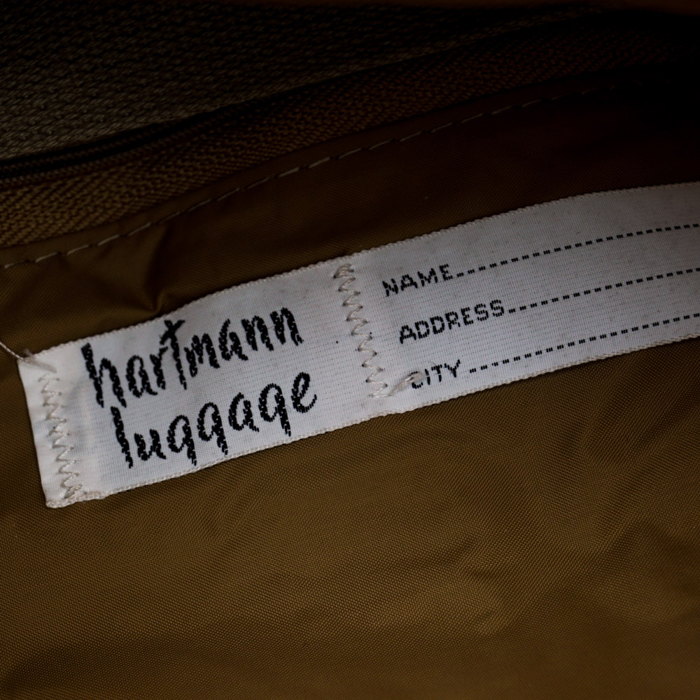 Hartmann Tweed Suitcase and Garment Bag