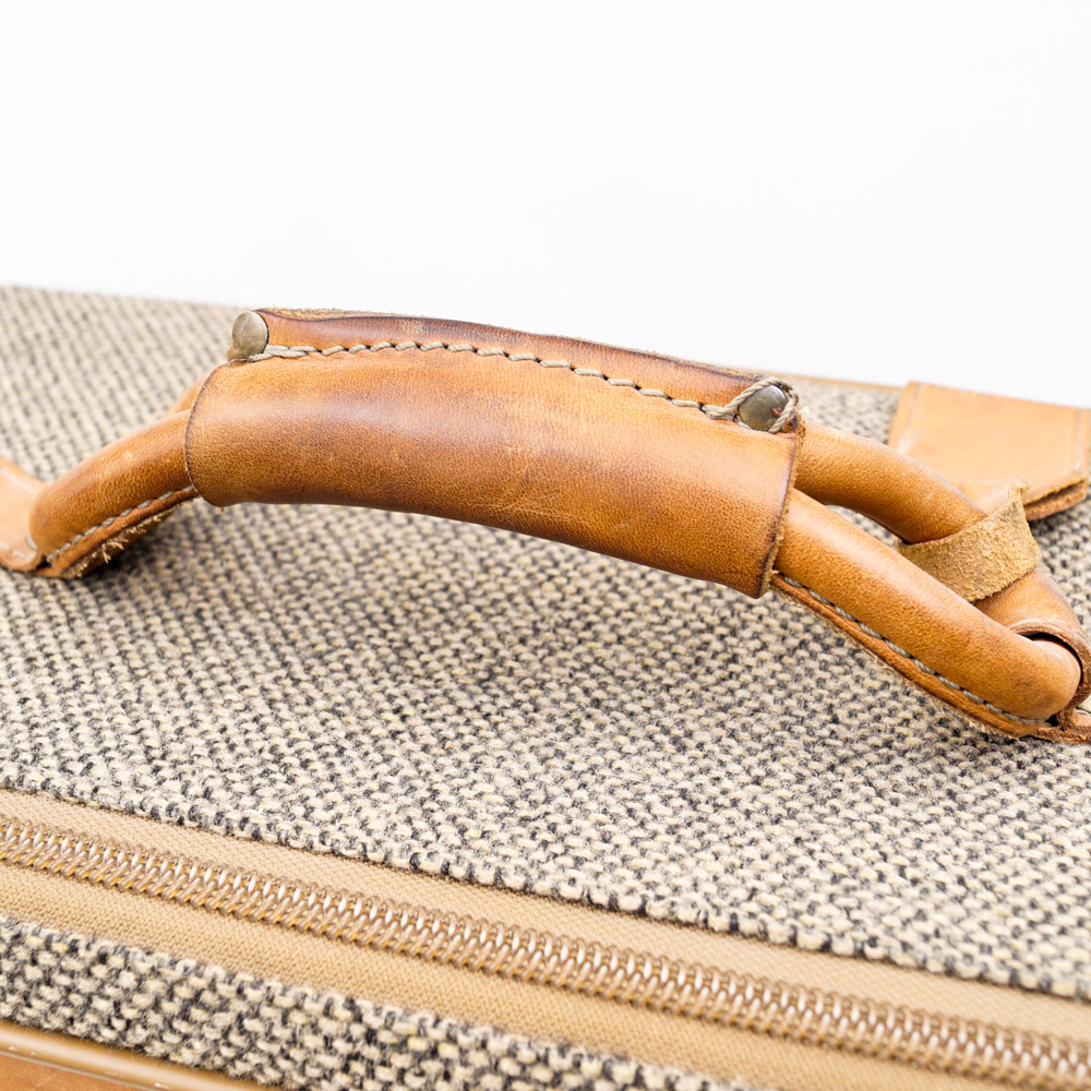 Hartmann Tweed Suitcase and Garment Bag