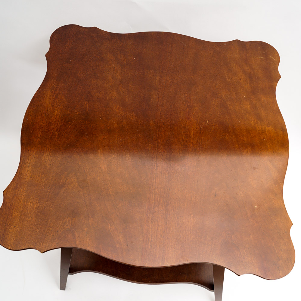 Early American Style Cherry Side Table by Thomasville