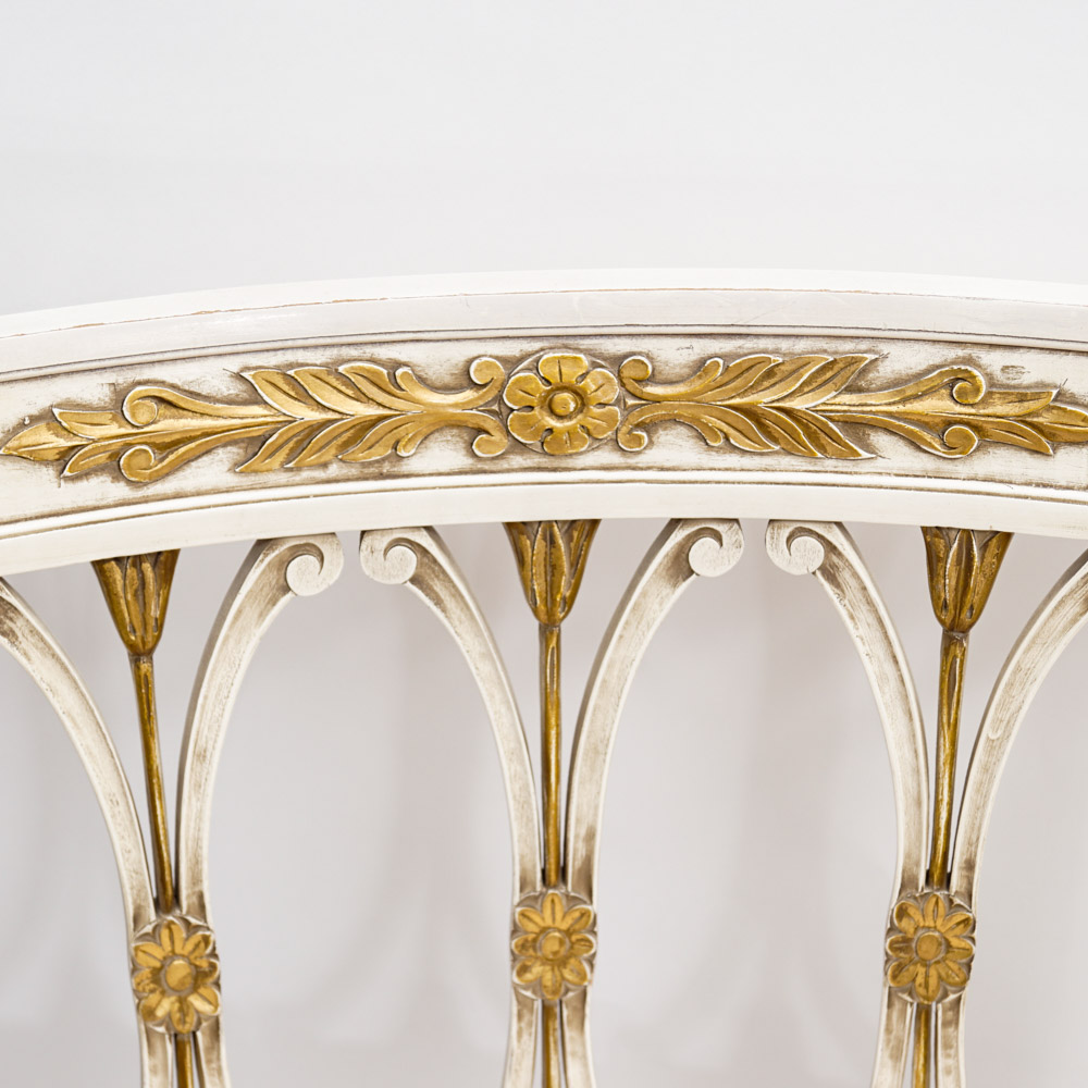 Vintage Hepplewhite Style Chairs