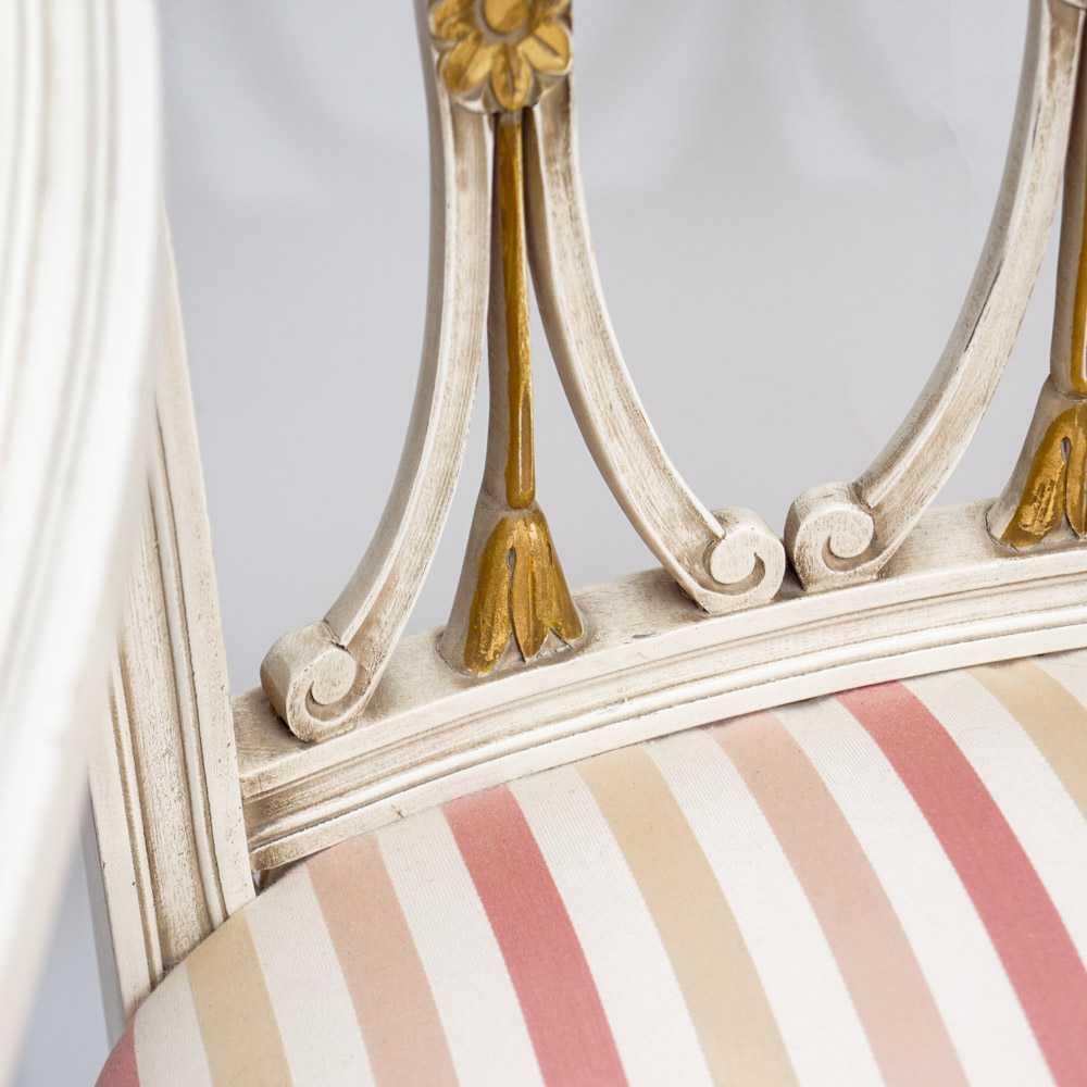 Vintage Hepplewhite Style Chairs