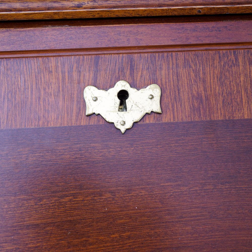 Vintage Chippendale Style Secretary