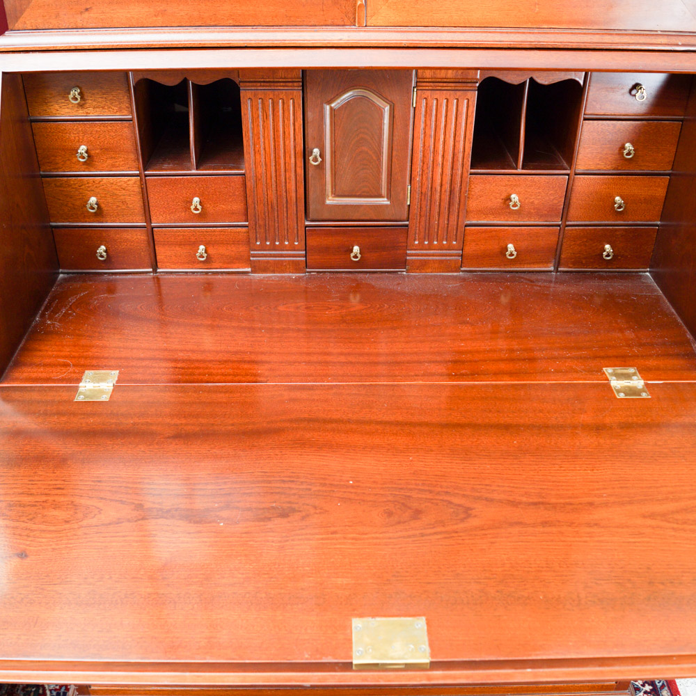 Vintage Chippendale Style Secretary