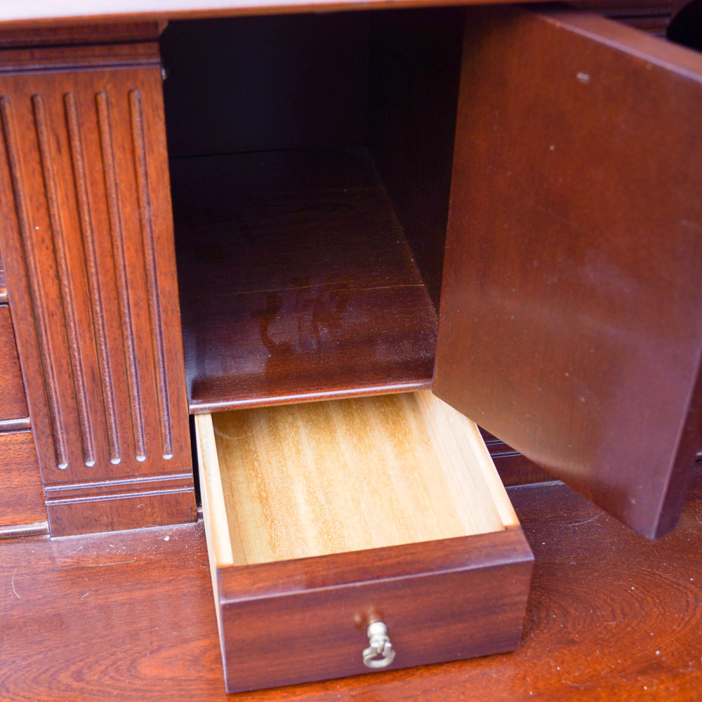 Vintage Chippendale Style Secretary