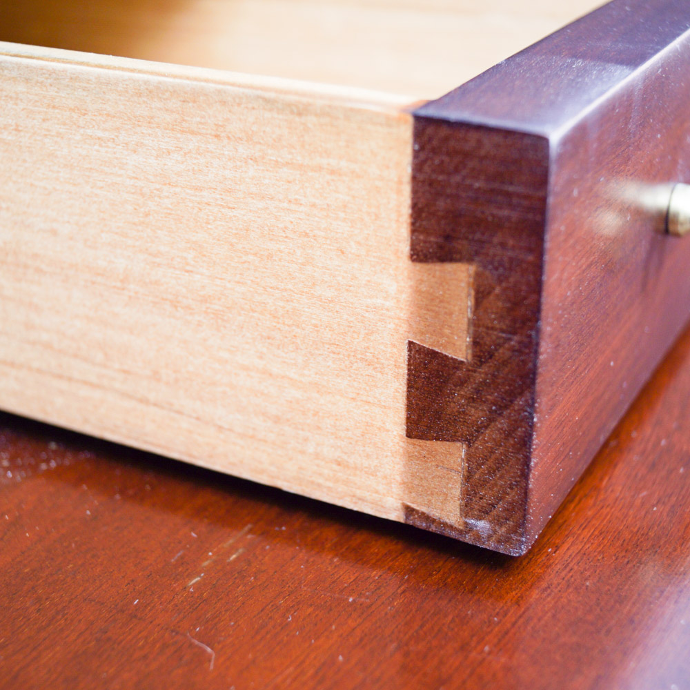 Vintage Chippendale Style Secretary