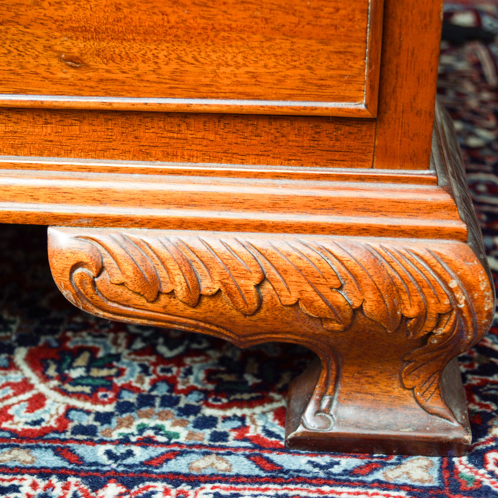 Vintage Chippendale Style Secretary