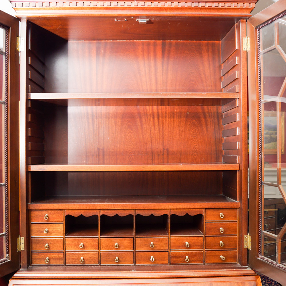 Vintage Chippendale Style Secretary