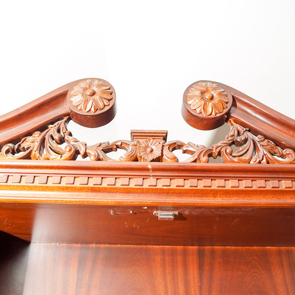 Vintage Chippendale Style Secretary