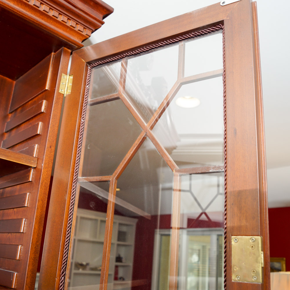 Vintage Chippendale Style Secretary