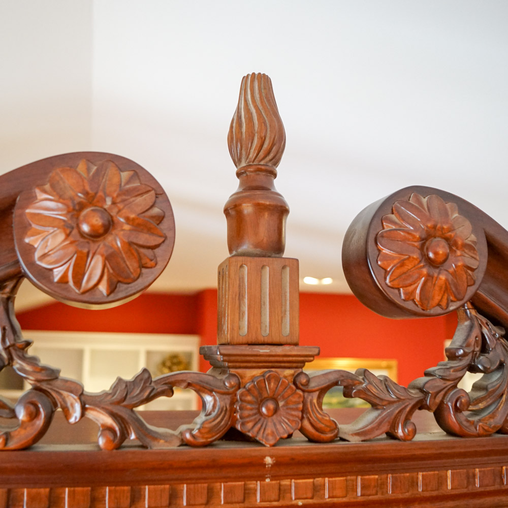 Vintage Chippendale Style Secretary