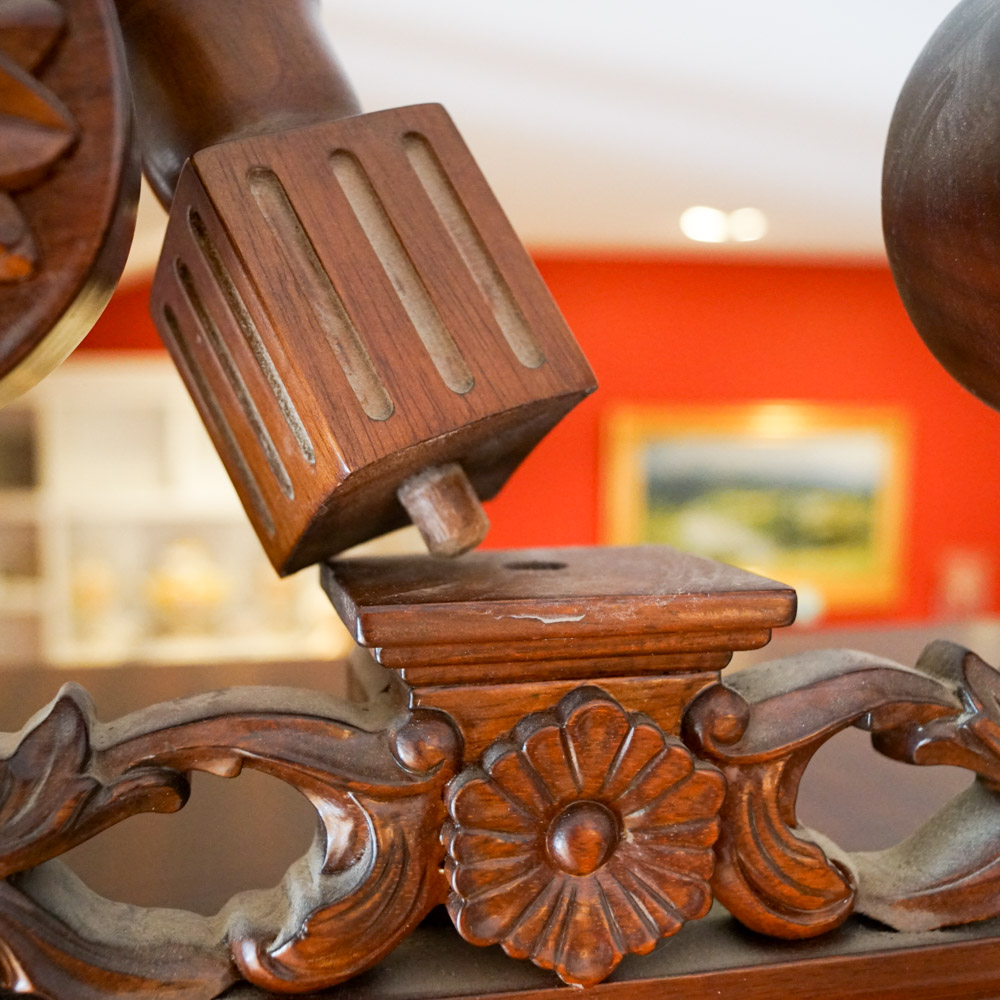 Vintage Chippendale Style Secretary