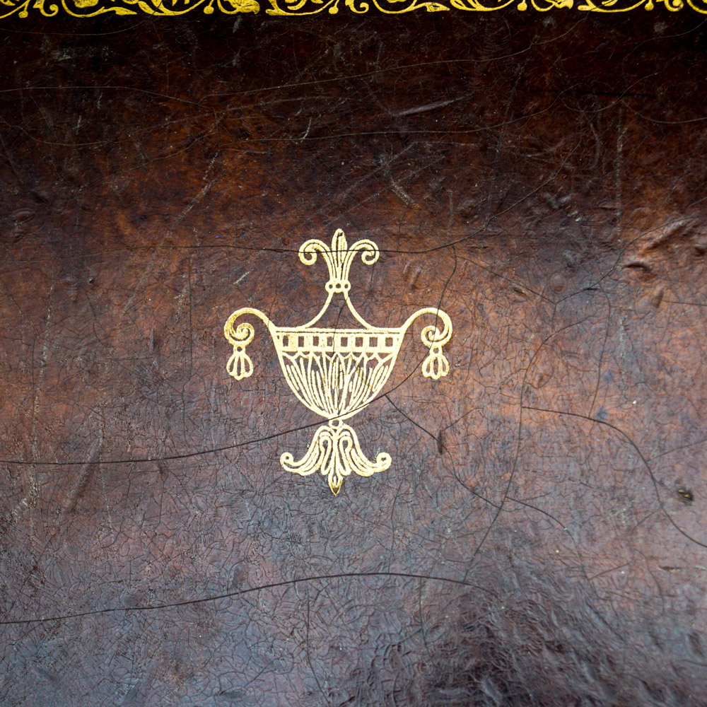 Vintage Regency Style Mahogany Bed Step End Table