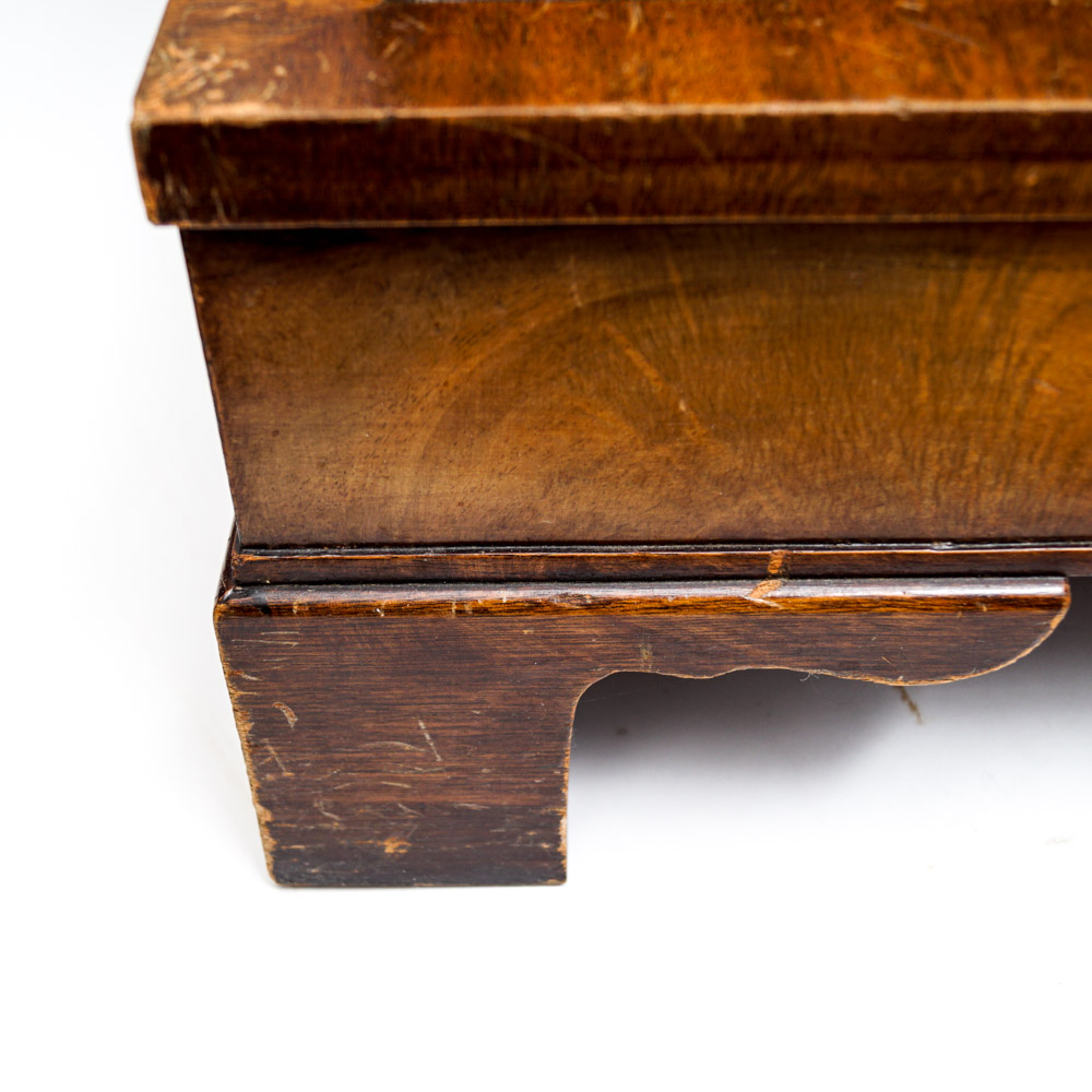 Vintage Regency Style Mahogany Bed Step End Table