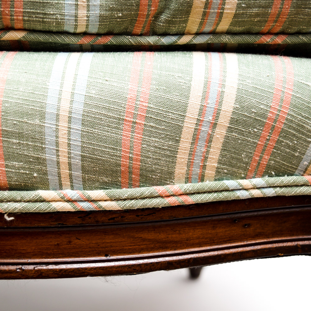 Matching Pair of Upholstered Armchairs