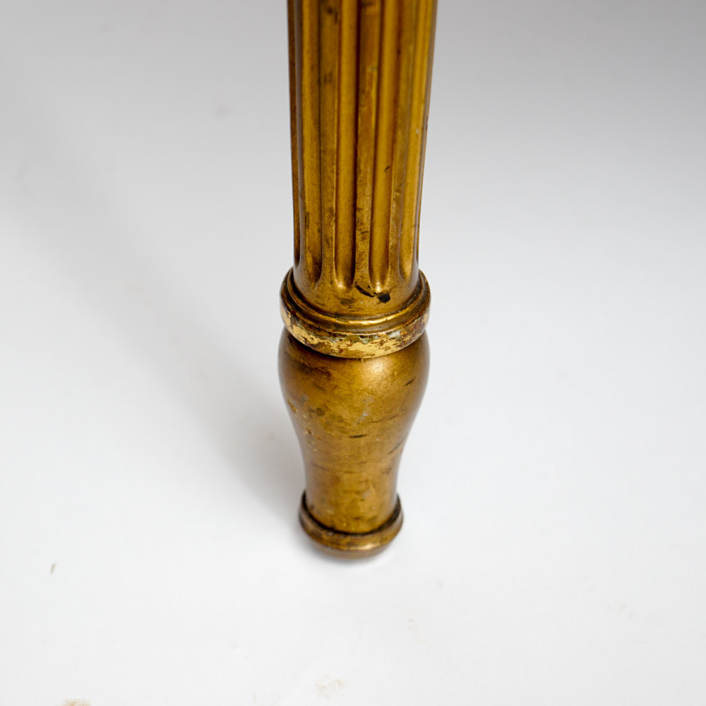 Vintage Hepplewhite Style Settee and Side Chair