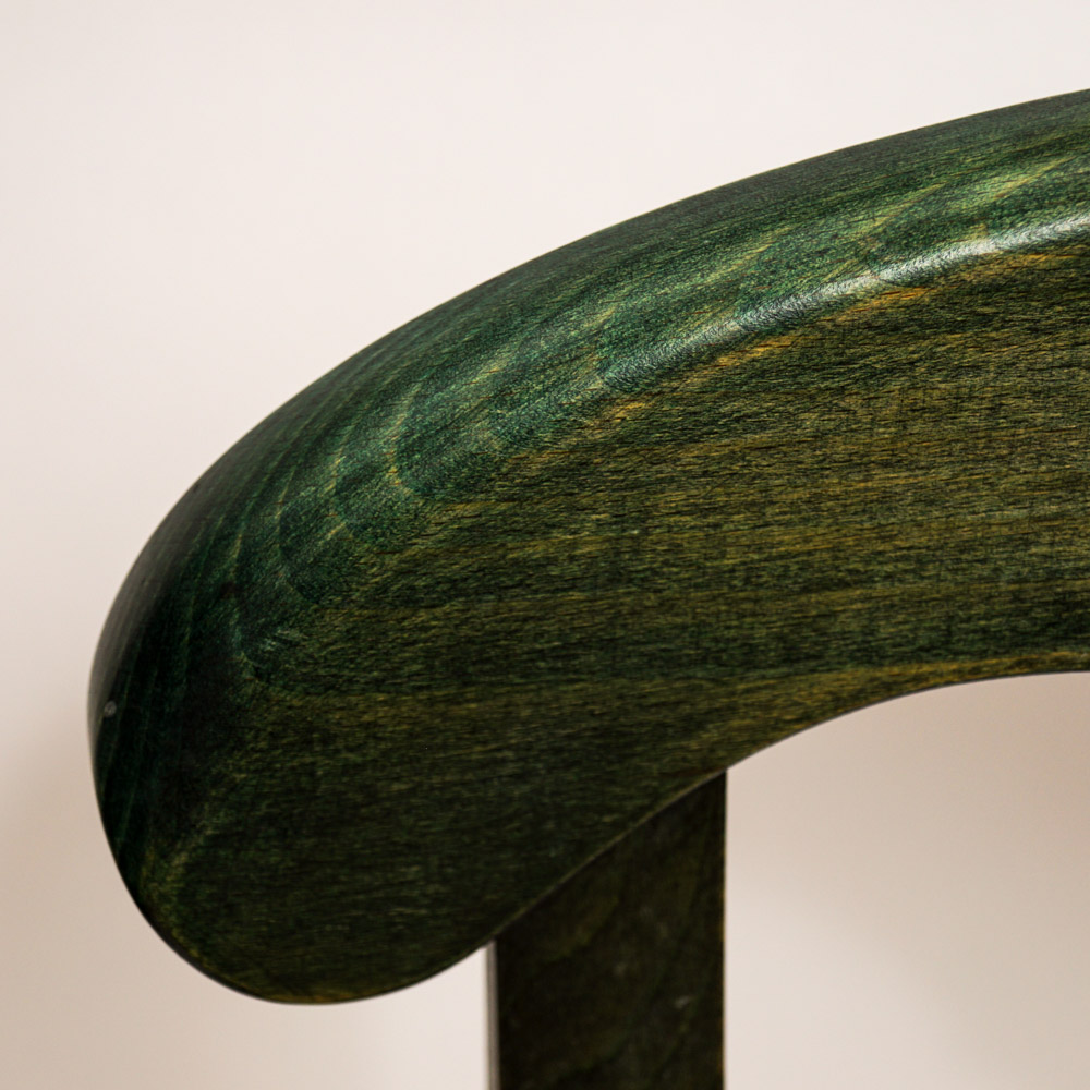 French Provincial Style Rush Seat Bar Stools