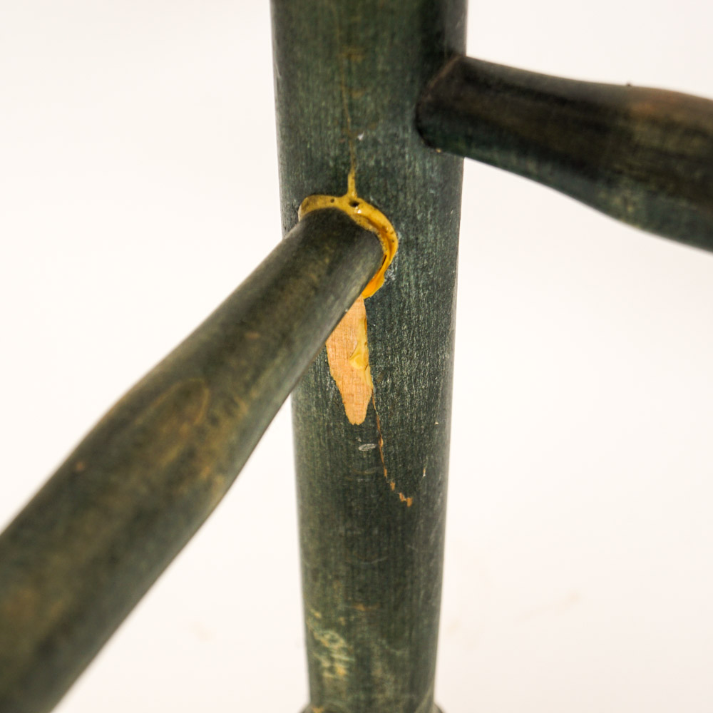 French Provincial Style Rush Seat Bar Stools