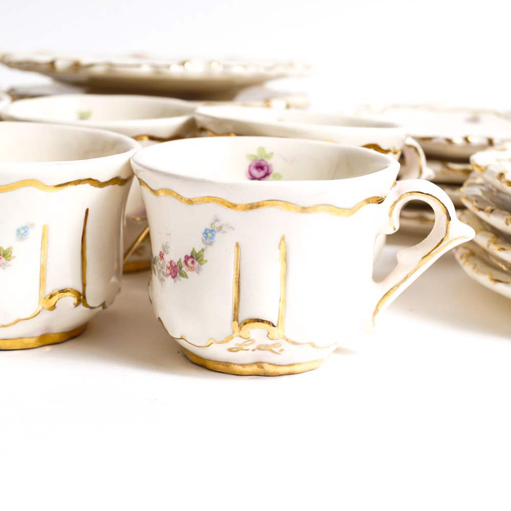 Miniature Ceramic Tea Set