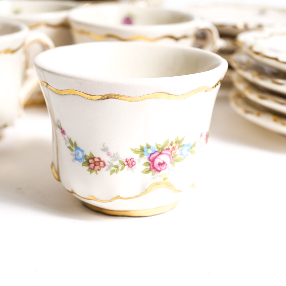 Miniature Ceramic Tea Set