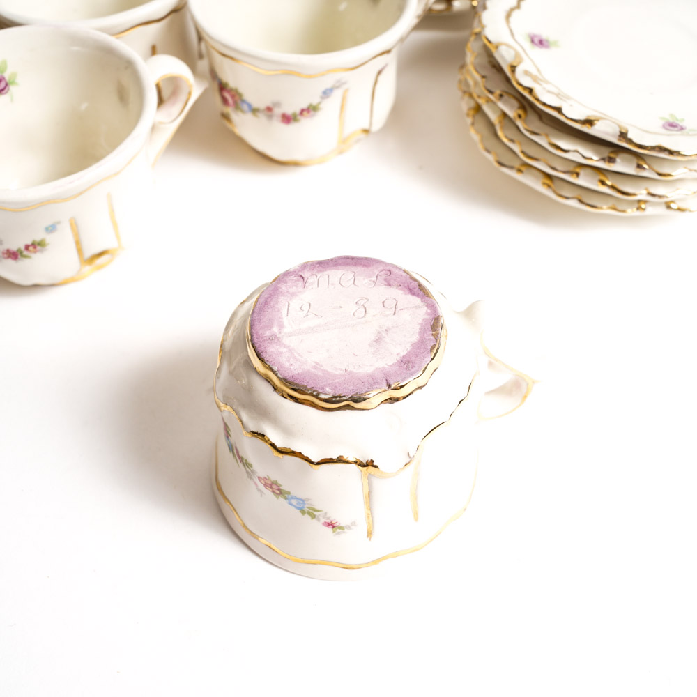 Miniature Ceramic Tea Set