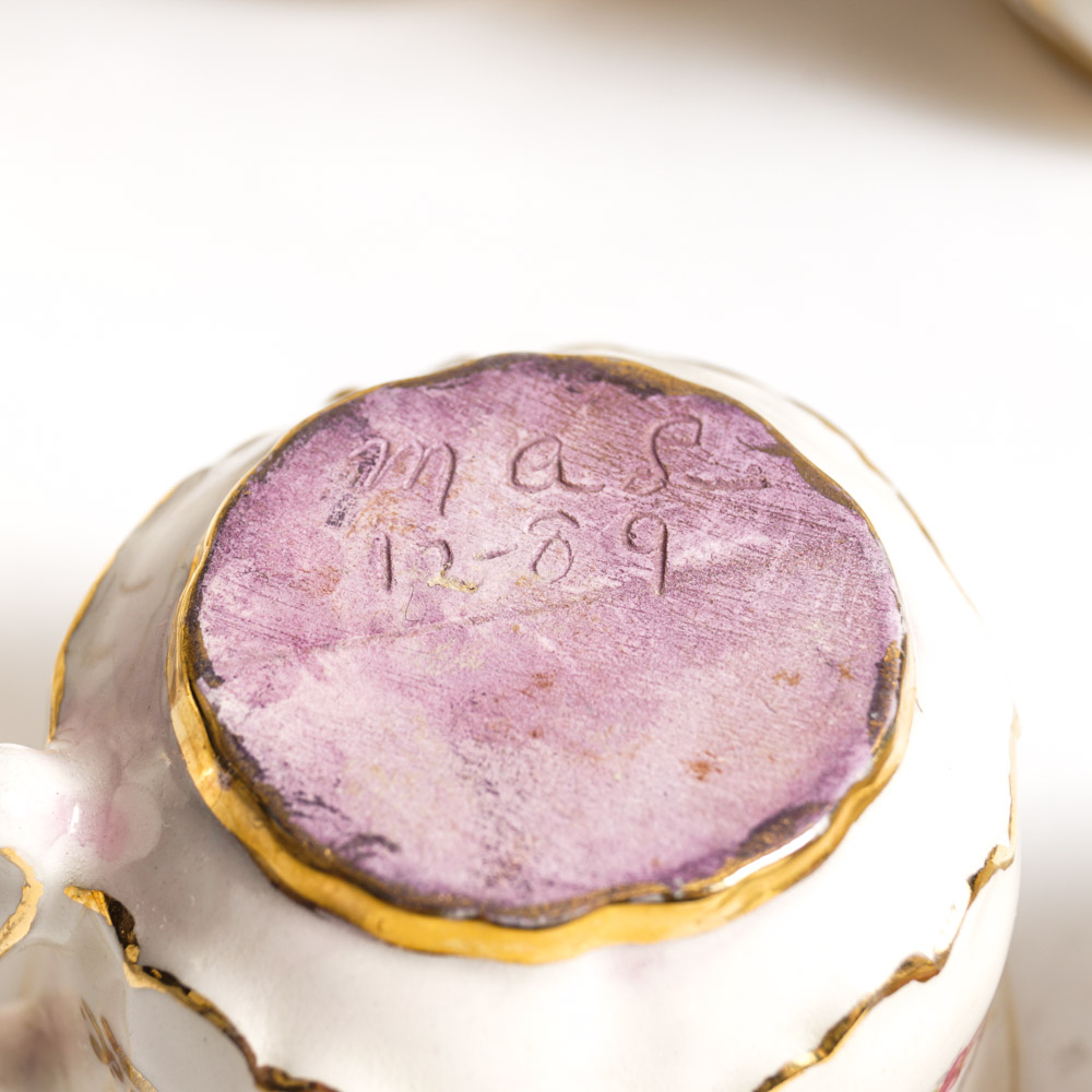 Miniature Ceramic Tea Set