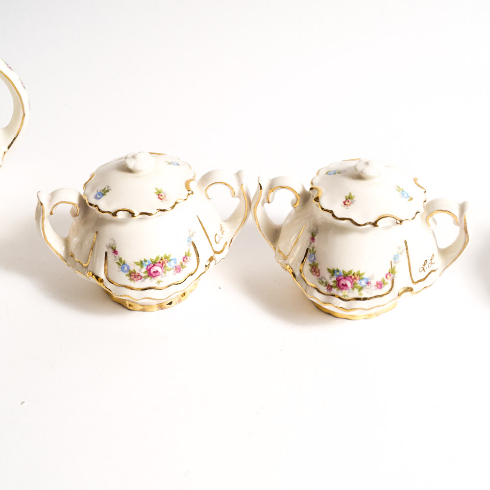 Miniature Ceramic Tea Set