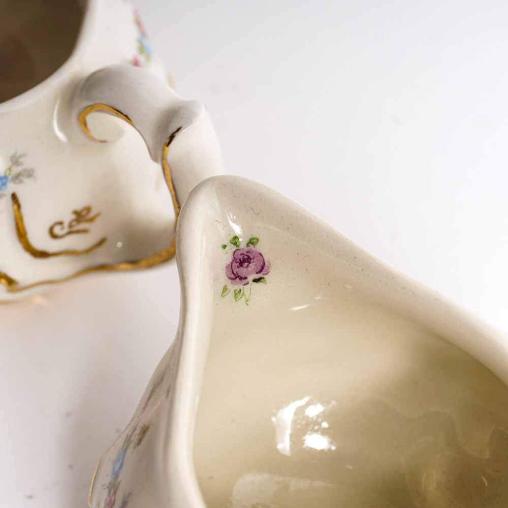 Miniature Ceramic Tea Set