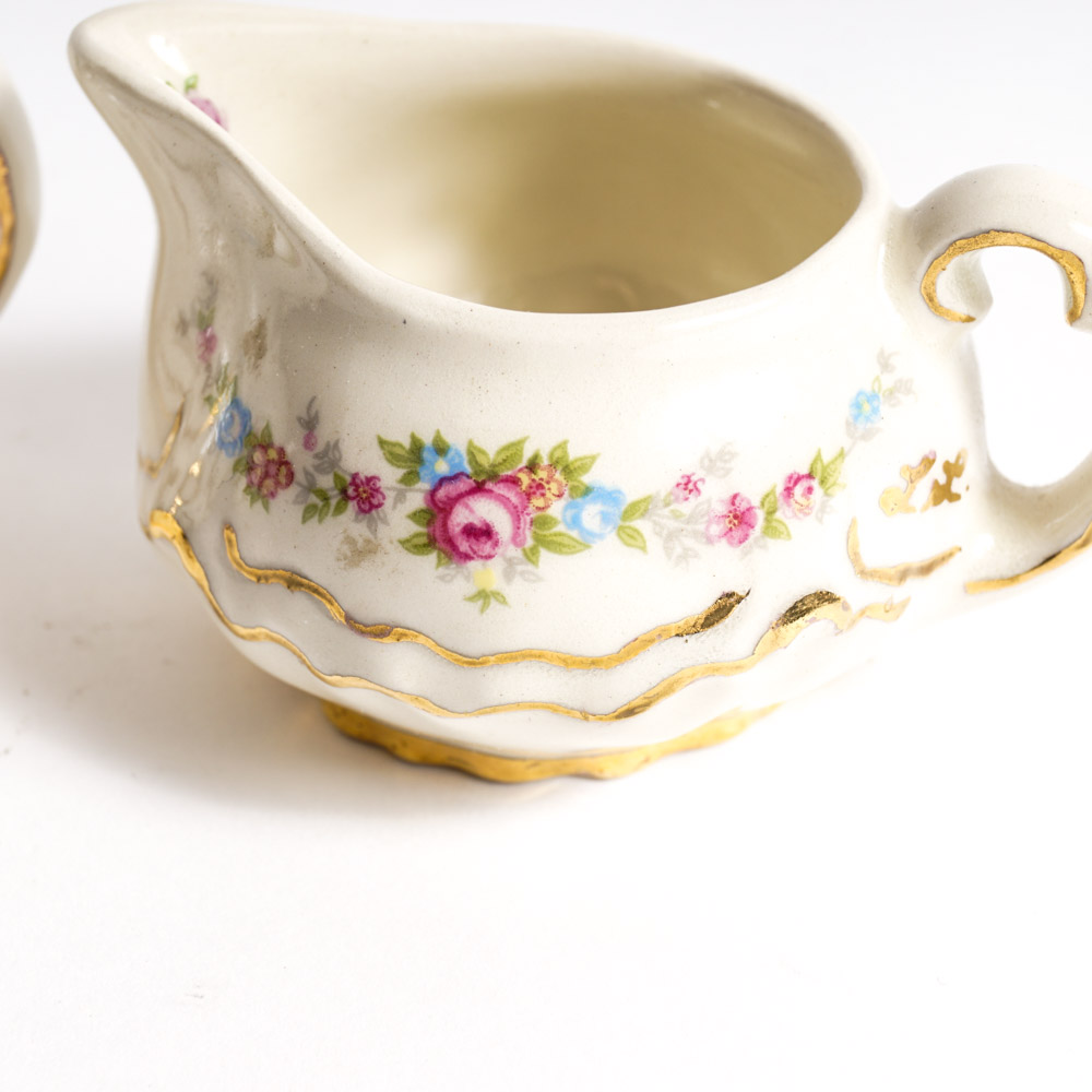 Miniature Ceramic Tea Set