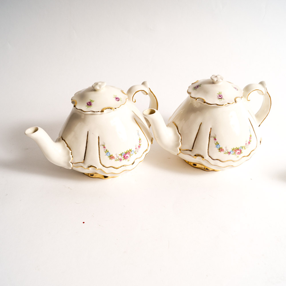 Miniature Ceramic Tea Set
