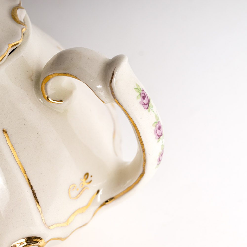 Miniature Ceramic Tea Set