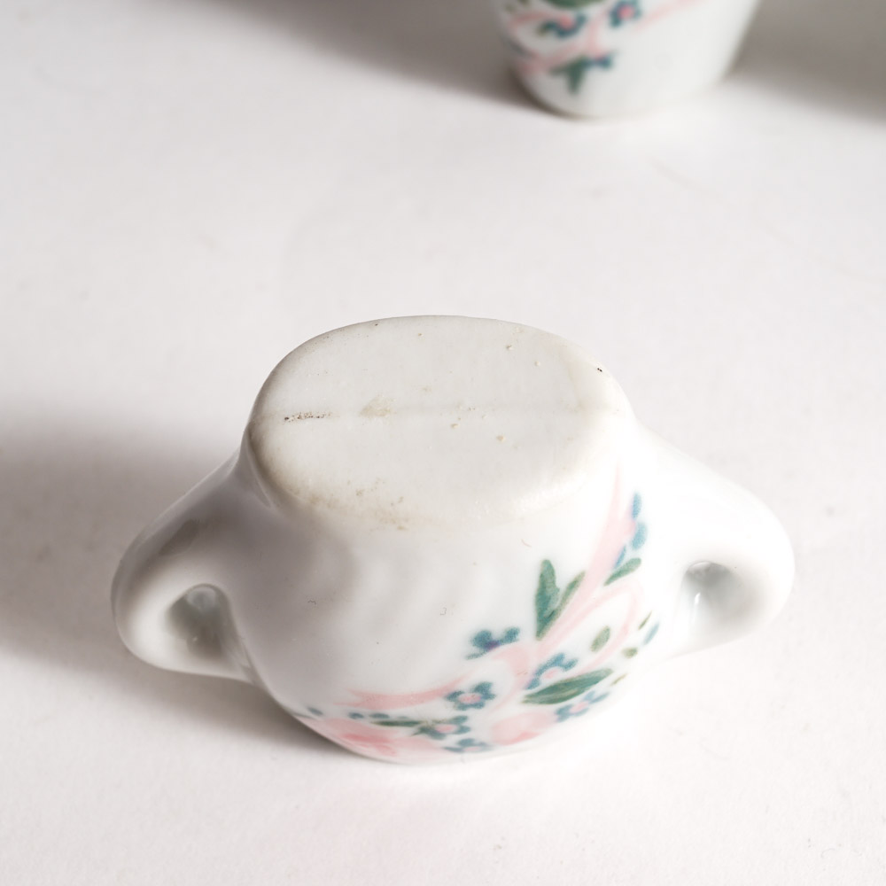 Children's Ceramic Tea Set and Precious Moments Mug