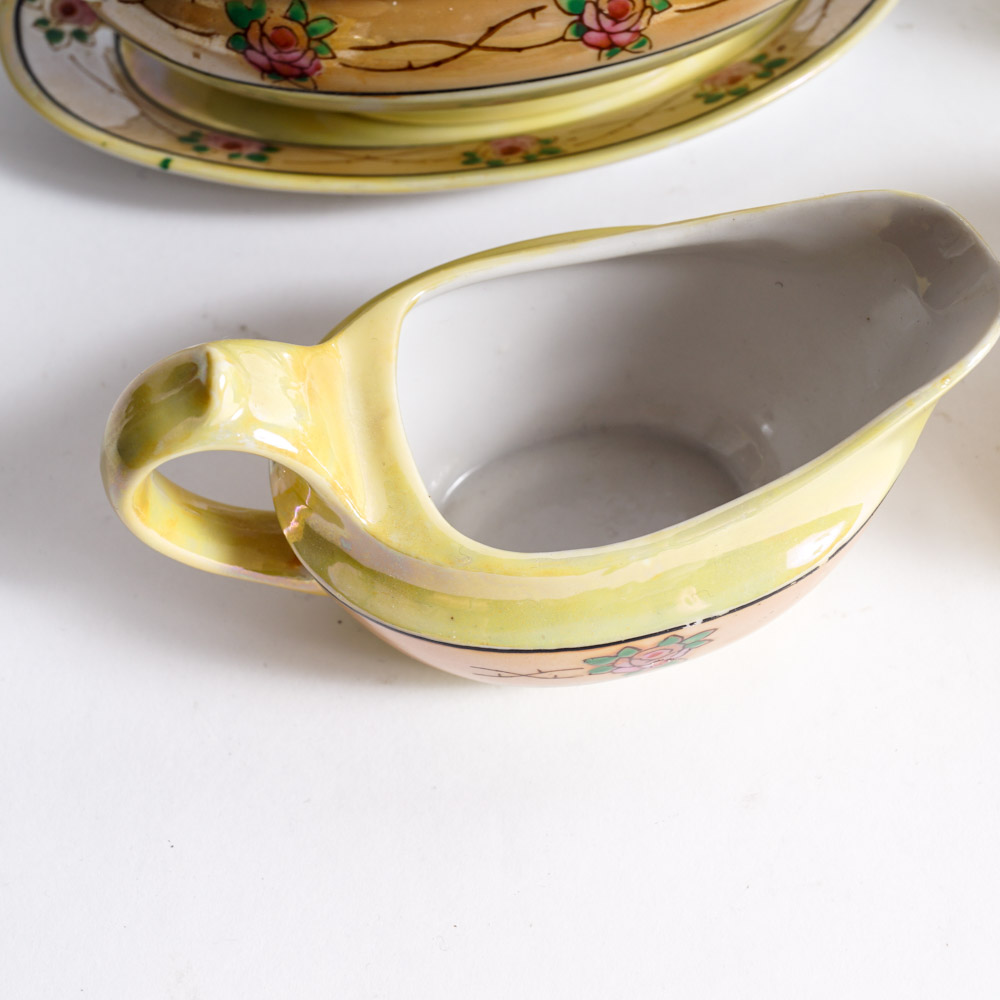 Vintage Japanese Luster Children's Play Tea Service