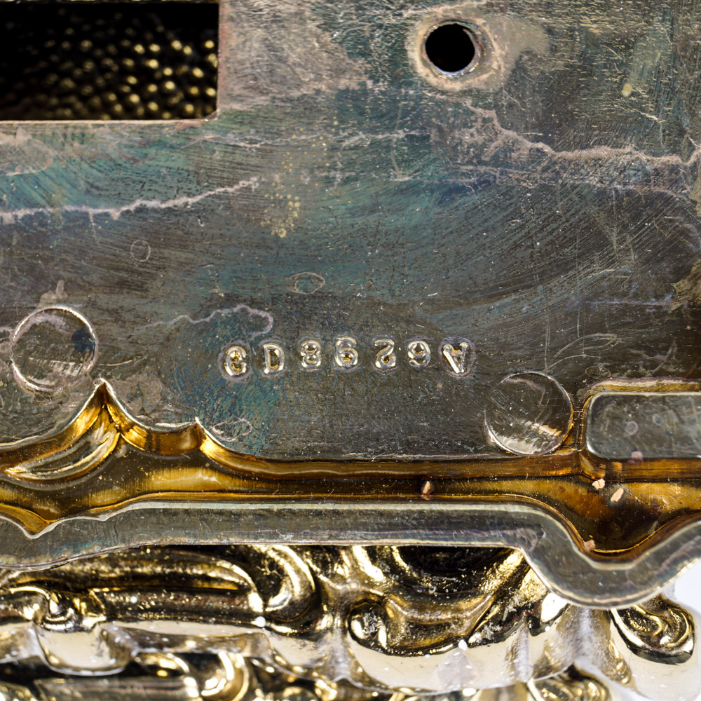 Vintage Ornate Brass Light Switch Plates and Brass Tone Hardware