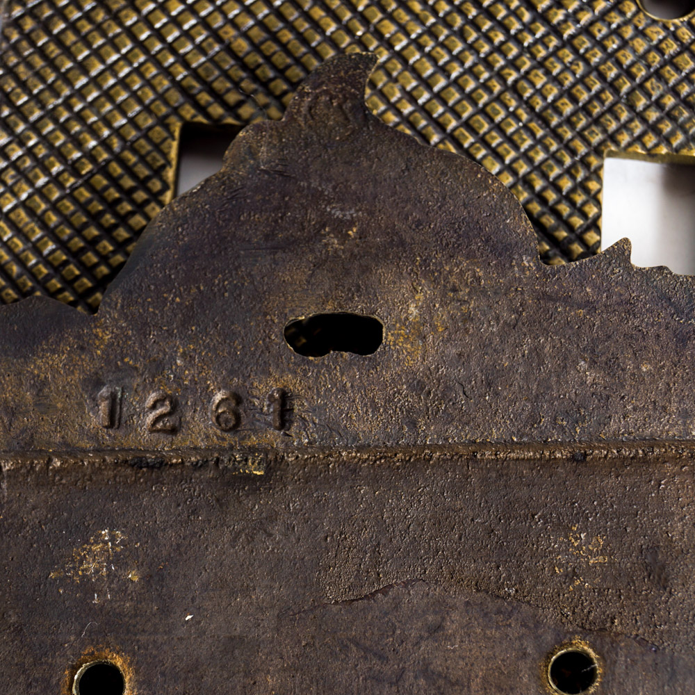 Vintage Ornate Brass Light Switch Plates and Brass Tone Hardware