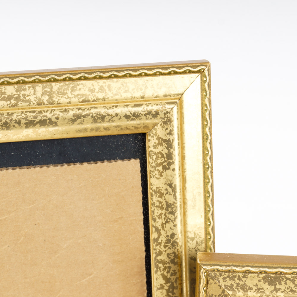 Small Gold-Tone Picture Frames