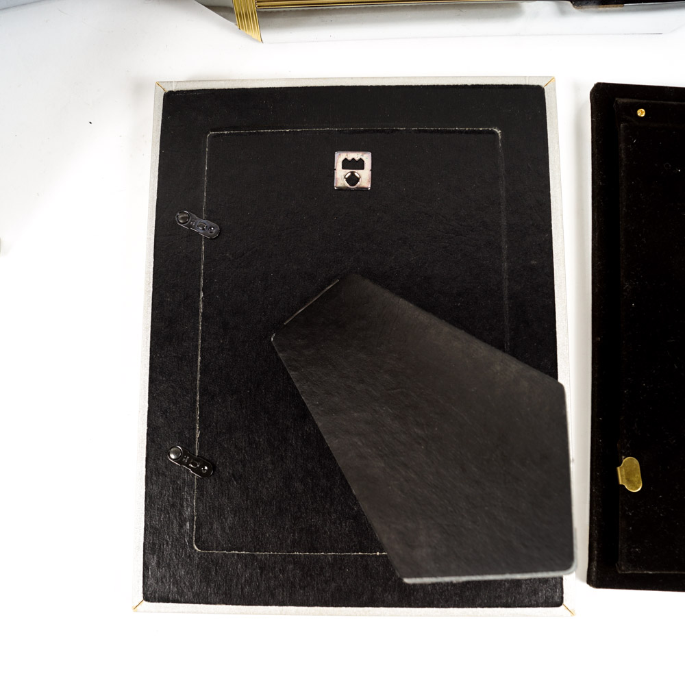 Collection of Silver-Tone Picture Frames