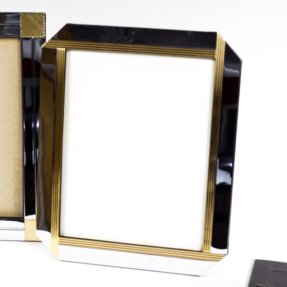 Collection of Silver-Tone Picture Frames