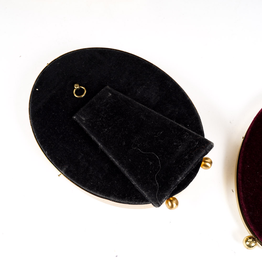 Collection of Gold Tone Metal Picture Frames