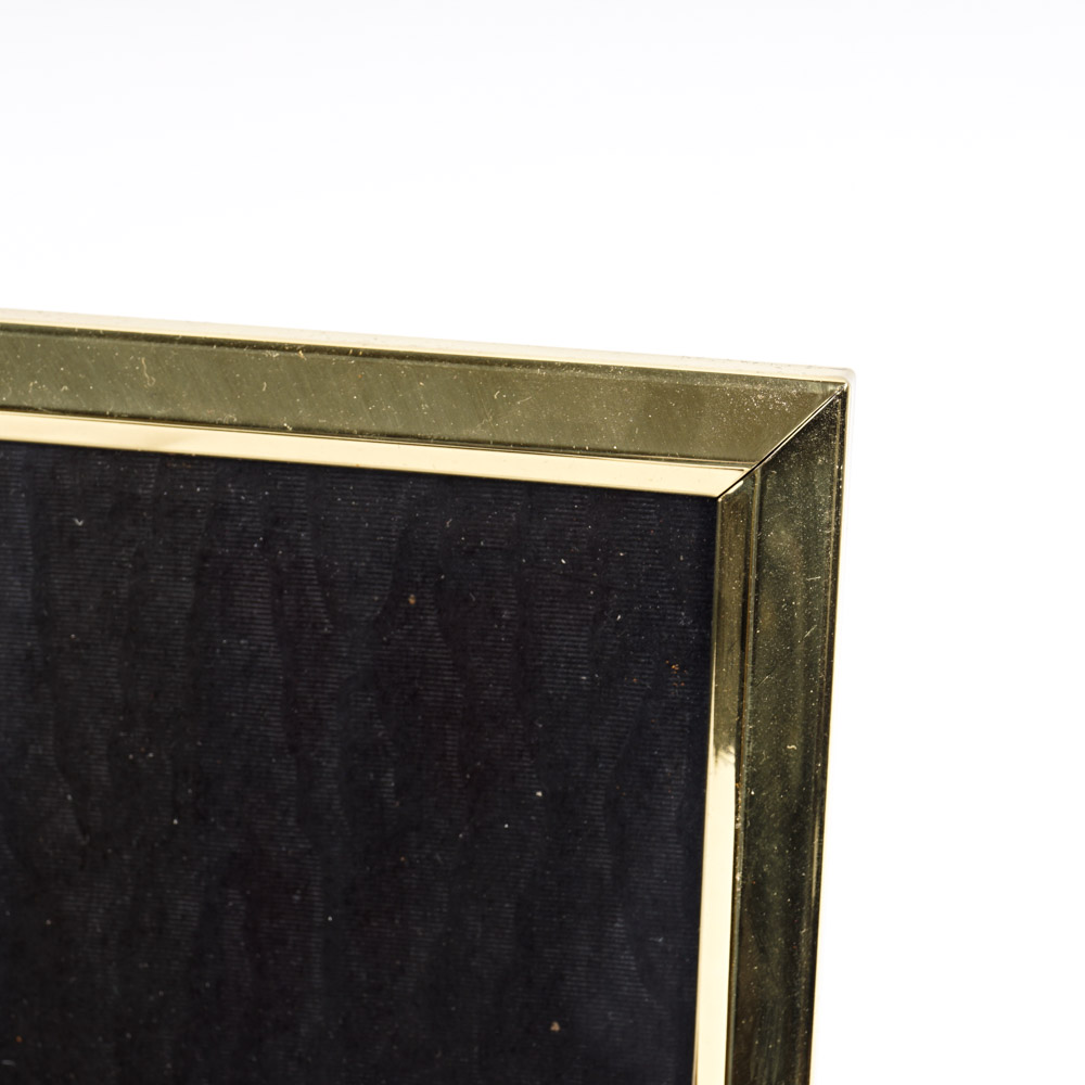 Collection of Gold Tone Metal Picture Frames