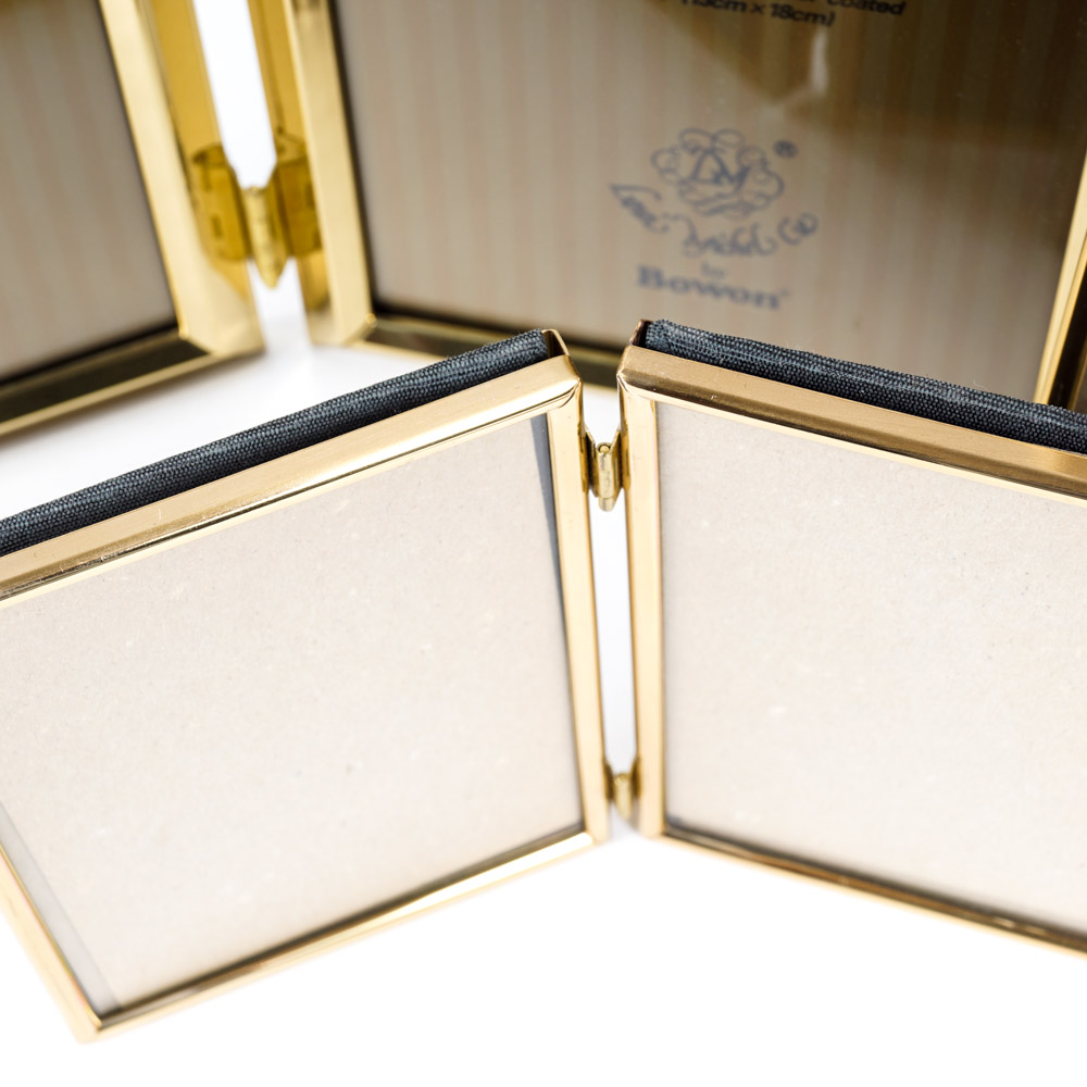 Collection of Brass Picture Frames