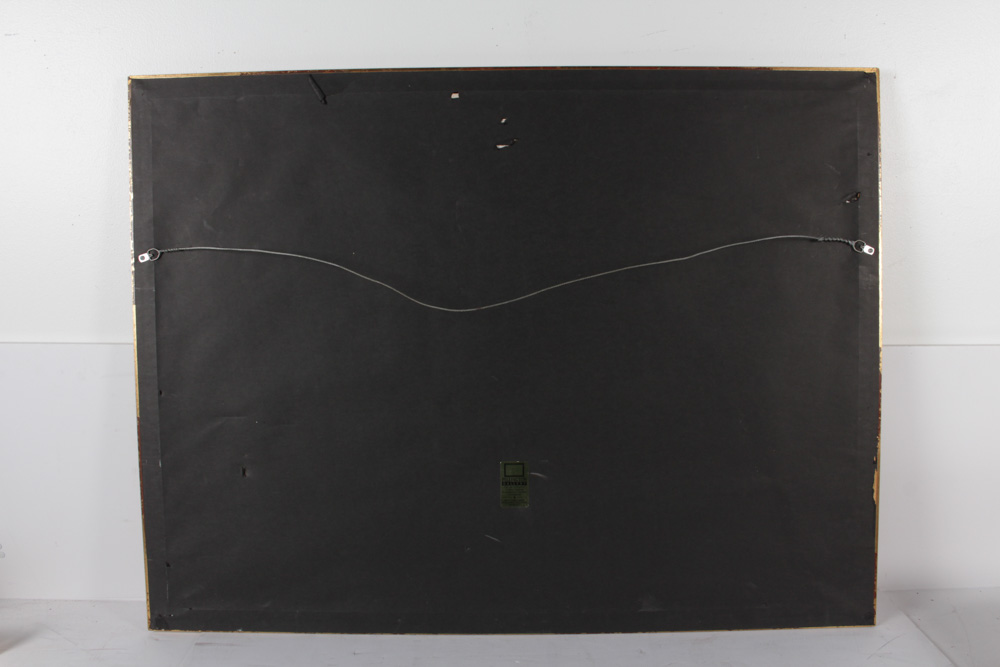 Offset Lithograph of Paris after Marc Chagall