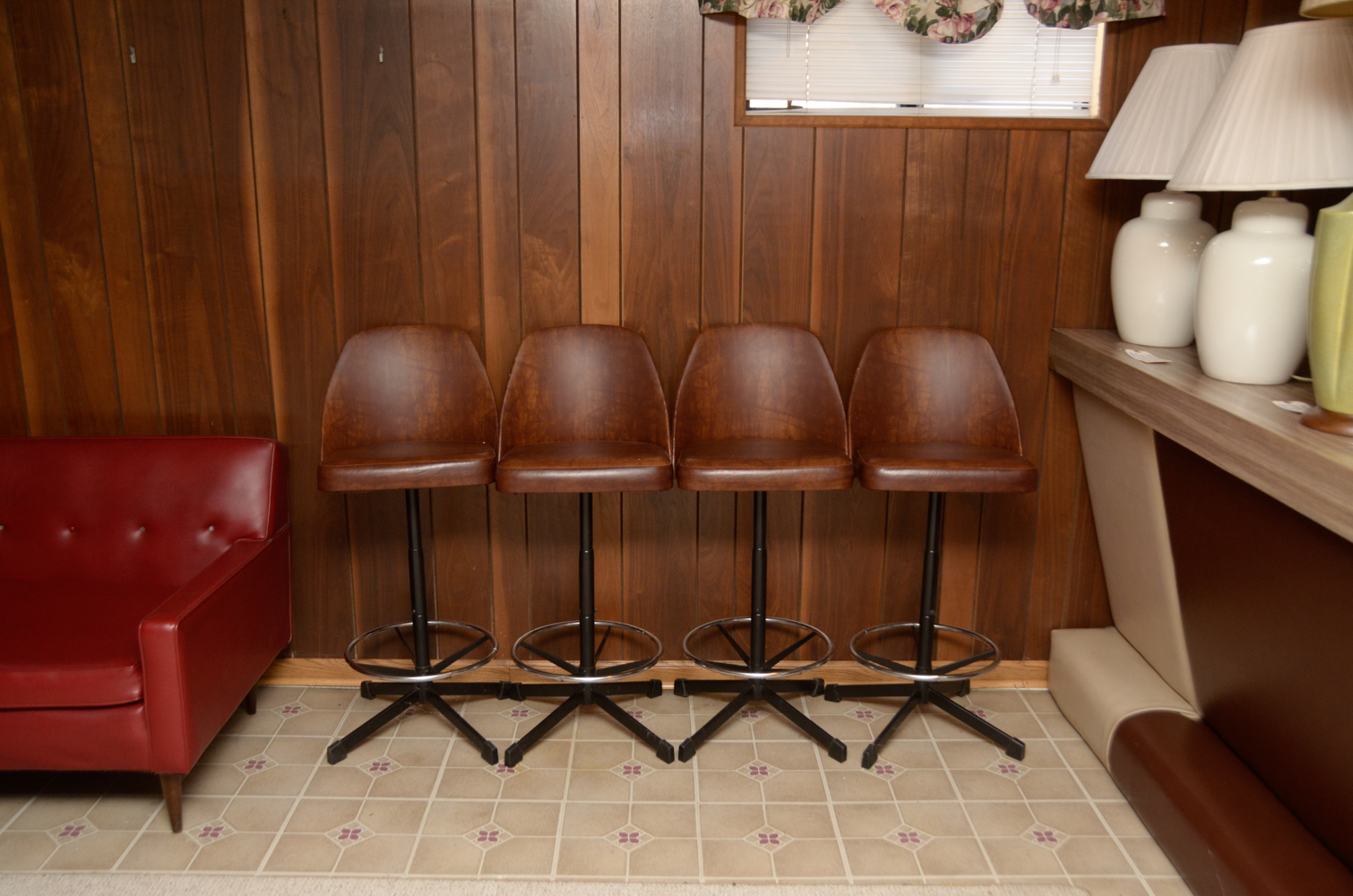 Mid-Century Barstools by Cosco Home Products Div.