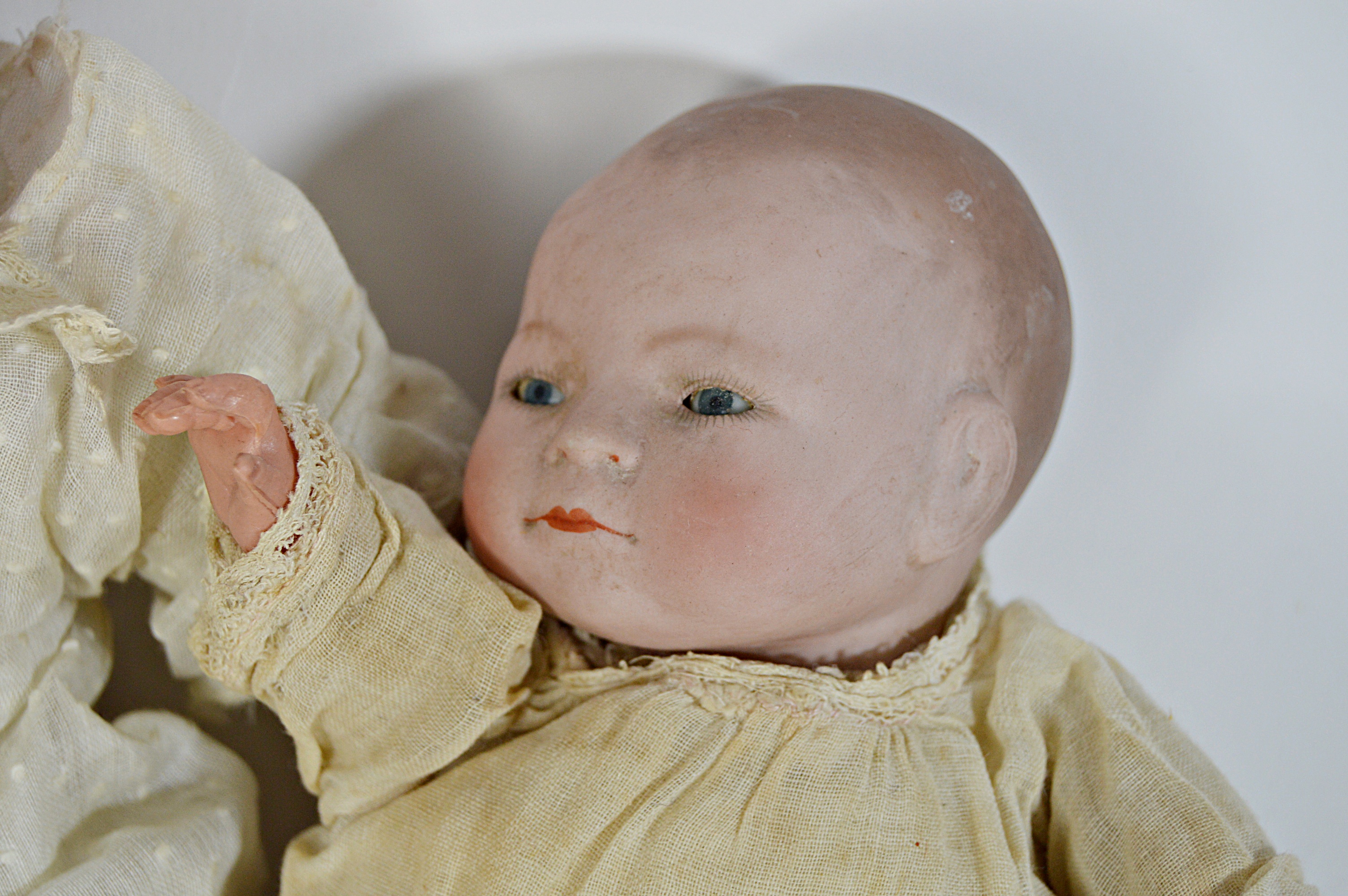 Antique Bye-Lo Bisque Head Baby Dolls