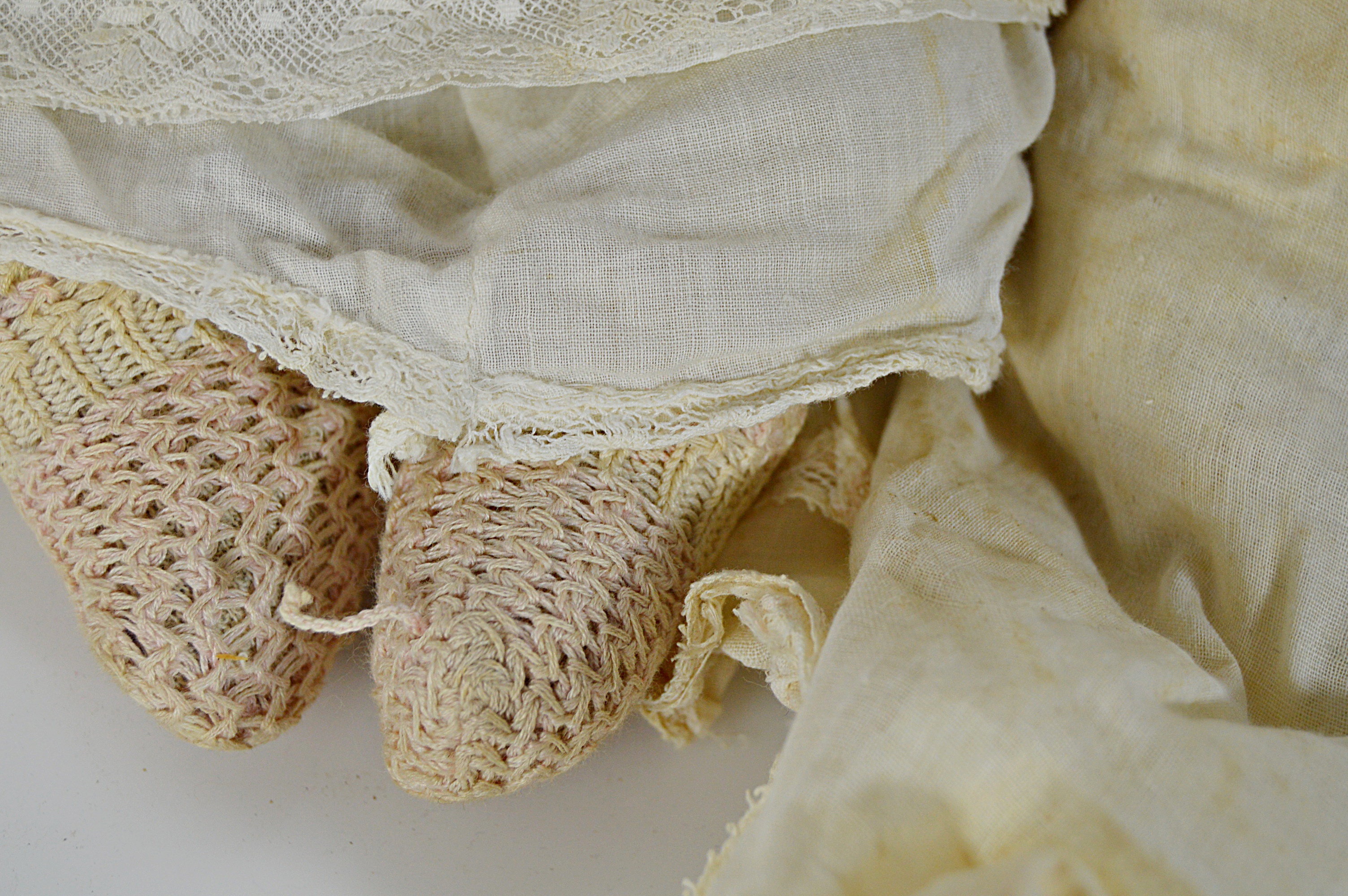 Antique Bye-Lo Bisque Head Baby Dolls