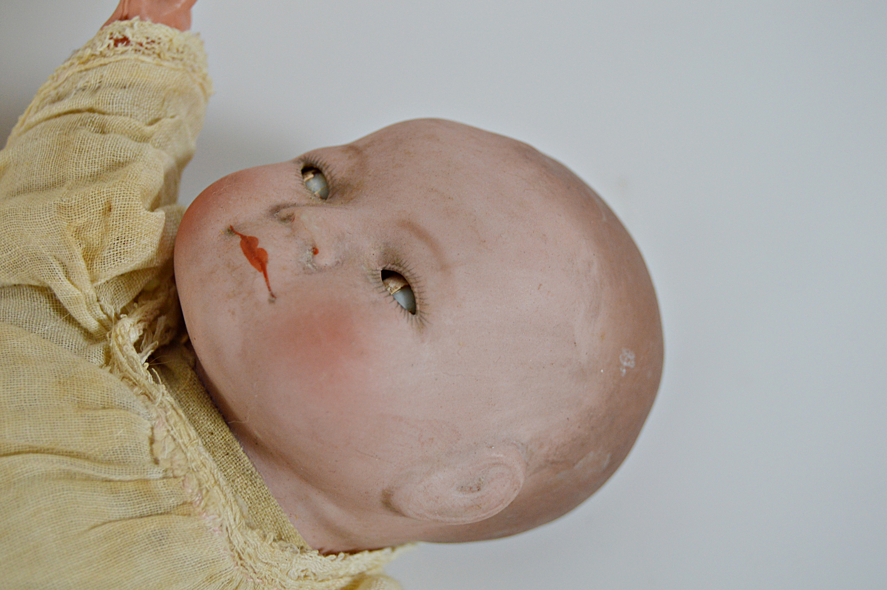 Antique Bye-Lo Bisque Head Baby Dolls