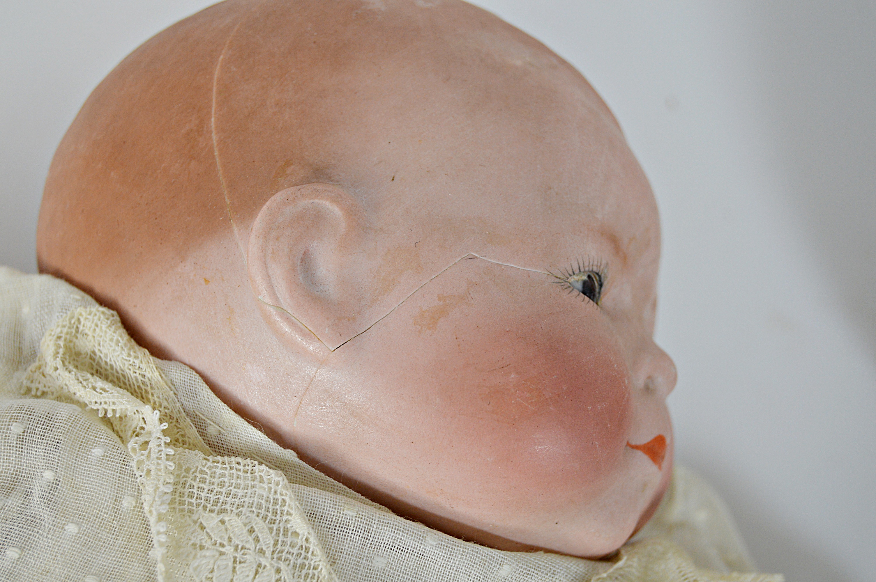 Antique Bye-Lo Bisque Head Baby Dolls