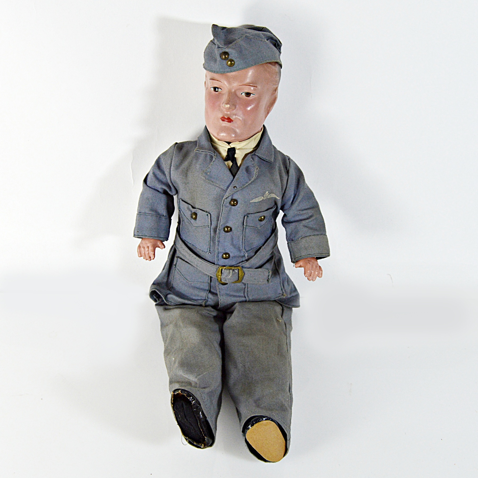 WWII Army Air Force Soldier Doll